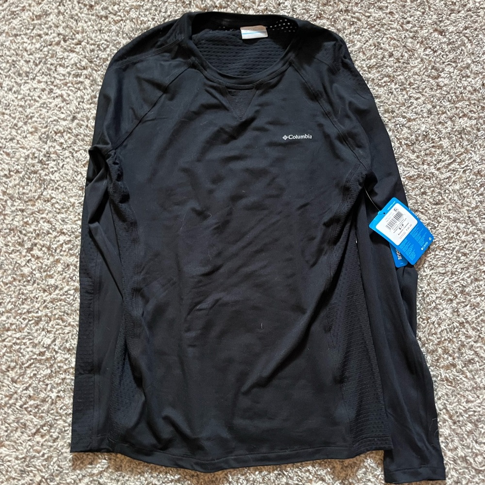 Columbia Black Long Sleeve Shirt